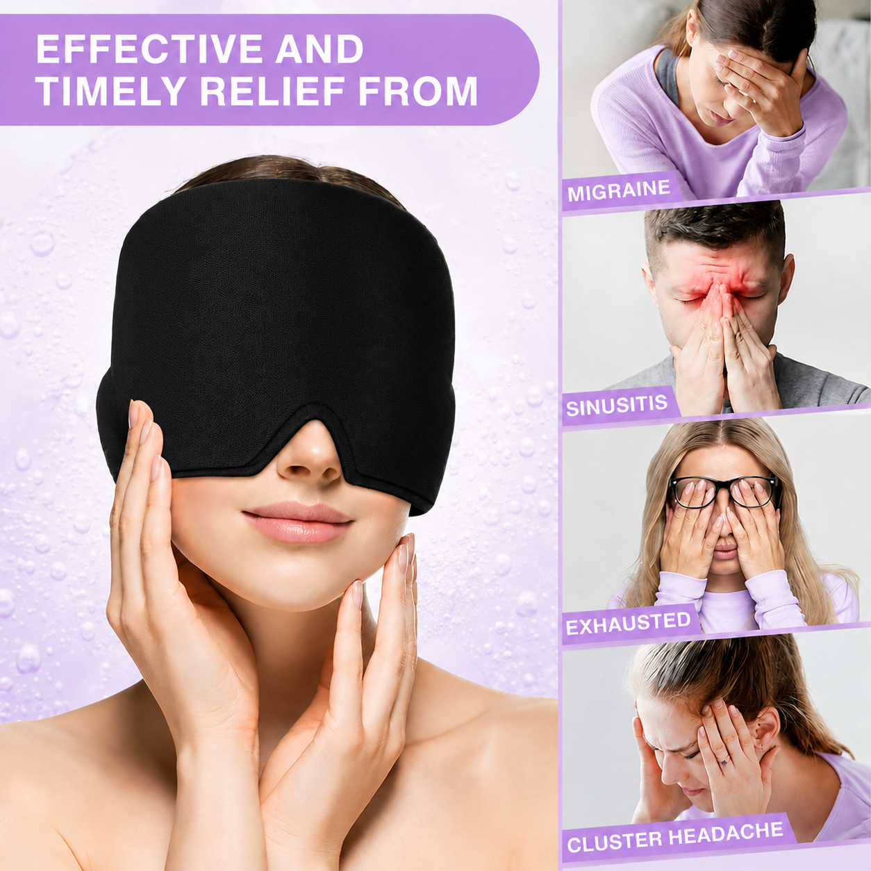 GelCalm Migraine Relief Cap